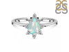 Opal & White Topaz Ring OPL-RDR-2305.