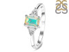 Opal & White Topaz Ring OPL-RDR-2397.