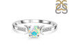 Opal & White Topaz Ring OPL-RDR-2845.