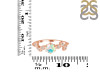 OPAL & White Topaz Ring OPL-RDR-2981.