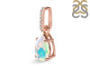 Opal & White Topaz Pendant OPL-RP-76.