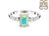 Opal & White Topaz Ring OPL-RR-139.