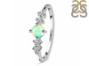 Opal & White Topaz Ring OPL-RR-278.