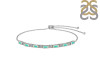 Opal & White Topaz Bracelet OPL-RDB-133.