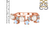 Pearl & Moonstone & White Topaz Ring PAL-RDR-4006.