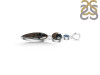Pietersite/London Blue Topaz Pendant-2SP PIT-1-187