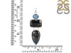 Pietersite/London Blue Topaz Pendant-2SP PIT-1-200
