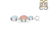 Pink Opal/Larimar/Moonstone Pendant-2SP PKO-1-70