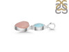 Pink Opal/Larimar Pendant-2SP PKO-1-9
