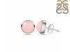 Pink Opal Stud Earring PKO-RDE-1073.