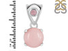 Pink Opal & Tourmaline Pendant PKO-RDP-560-TRM-V-LOOP.