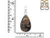 Plume Agate Pendant-SP PLA-1-1