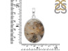 Plume Agate Pendant-SP PLA-1-13