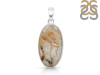 Plume Agate Pendant-SP PLA-1-16