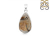 Plume Agate Pendant-SP PLA-1-19