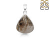 Plume Agate Pendant-SP PLA-1-22