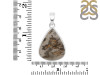 Plume Agate Pendant-SP PLA-1-24