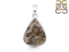 Plume Agate Pendant-SP PLA-1-24