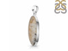 Plume Agate Pendant-SP PLA-1-26
