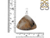 Plume Agate Pendant-SP PLA-1-28