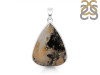 Plume Agate Pendant-SP PLA-1-3