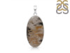 Plume Agate Pendant-SP PLA-1-30