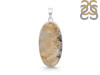 Plume Agate Pendant-SP PLA-1-34