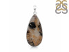 Plume Agate Pendant-SP PLA-1-35