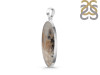 Plume Agate Pendant-SP PLA-1-37