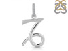Capricorn Zodiac White Topaz Pendant PS-RDC-17-CZ-LOOP
