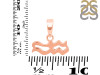 Aquarius Zodiac Pendant PS-RDC-18