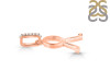 Taurus Zodiac White Topaz Pendant PS-RDC-21-CZ-LOOP