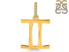 Gemini Zodiac White Topaz Pendant PS-RDC-22-CZ-LOOP