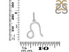 Leo Zodiac White Topaz Pendant PS-RDC-24-CZ-LOOP
