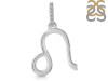 Leo Zodiac White Topaz Pendant PS-RDC-24-CZ-LOOP