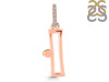 Libra Zodiac White Topaz Pendant PS-RDC-26-CZ-LOOP