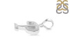 Plain Silver Alphabet P Pendant PS-RDA-120.