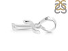 Plain Silver Alphabet T Pendant PS-RDA-124.