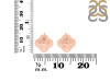 Plain Silver Earring PS-RDE-1662