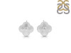 Plain Silver Earring PS-RDE-1662