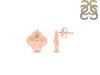 Plain Silver Earring PS-RDE-1662