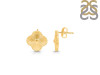 Plain Silver Earring PS-RDE-1662