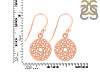 Crown Chakra Plain Silver Earring PS-RDE-541.