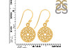 Crown Chakra Plain Silver Earring PS-RDE-541.