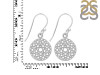 Crown Chakra Plain Silver Earring PS-RDE-541.