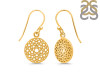 Crown Chakra Plain Silver Earring PS-RDE-541.