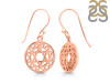 Heart Chakra Plain Silver Earring PS-RDE-543.