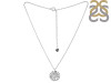 Plain Silver Necklace PS-RDN-45.