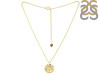 Plain Silver Necklace PS-RDN-45.