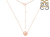 Plain Silver Necklace  PS-RDN-522